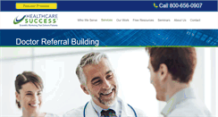 Desktop Screenshot of doctorreferrals.com